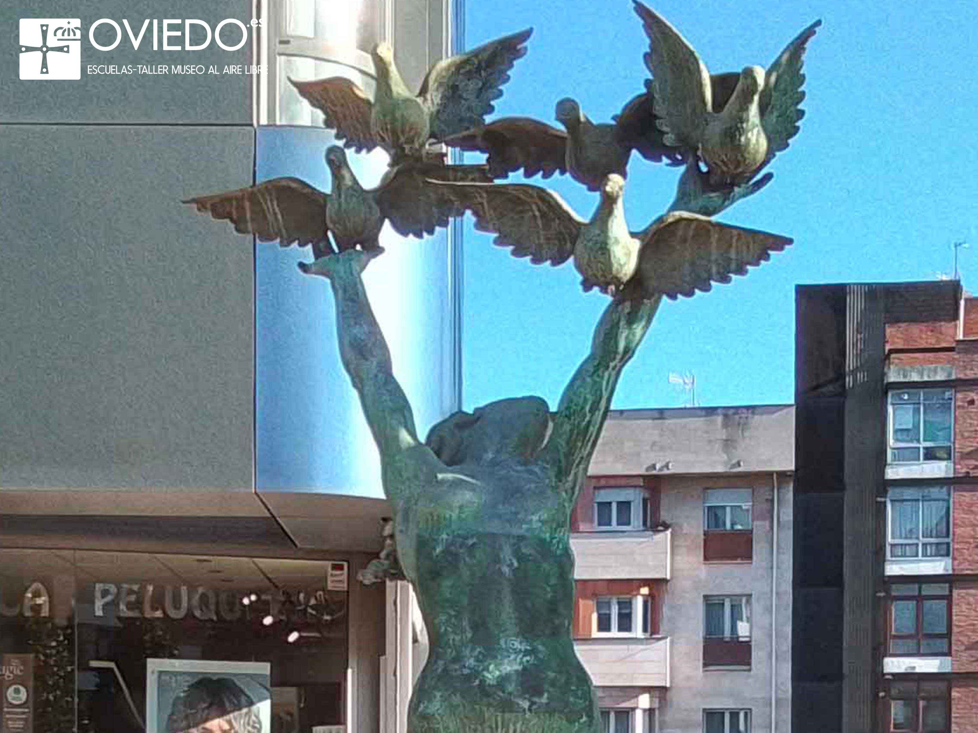 Escultura Paz